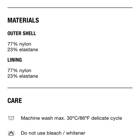 NWT Zara Neoprene Effect Bodysuit - Picture 7 of 7